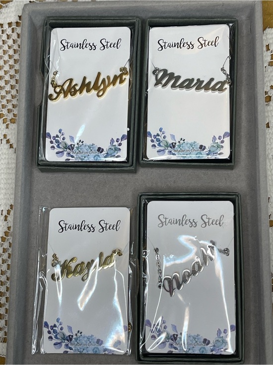 Jewelry - Stainless steel name necklace!!